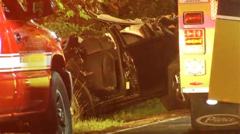 One hospitalized after Pownal rollover crash